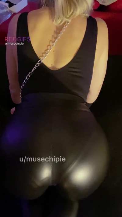 I love to keep my heels on when he fucks me from behind