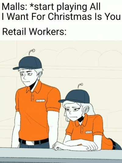 Thots and prayers to them, hope they get through this holiday season without going insane