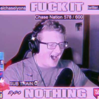 fuck it. chaselyons fan cam 🤪