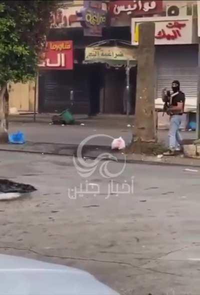 Balata brigade giving reinforcement to the PIJ against IDF in Jenin camp.