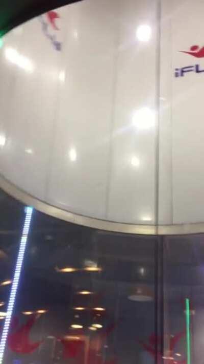 ifly instructor showing off.