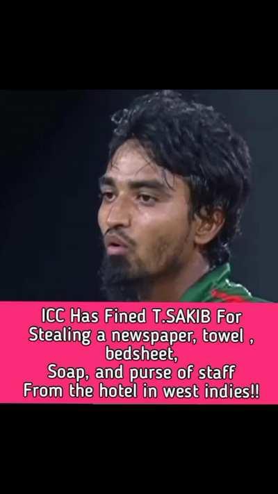 Another day another kangludeshi player in news for all wrong reasons