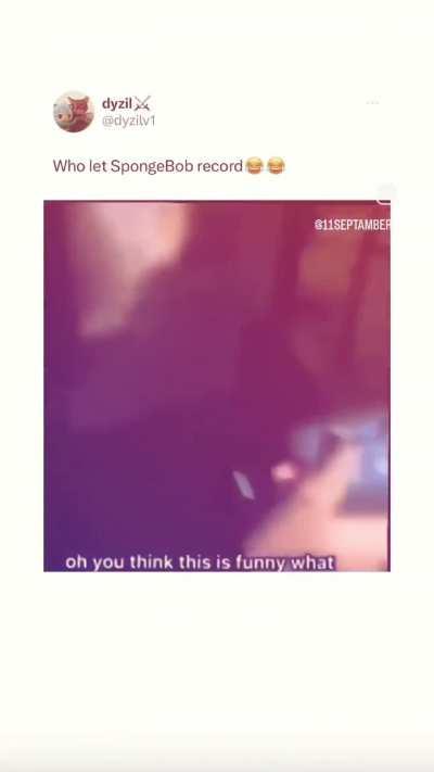 SpongeBob laugh🤣🤣🤣