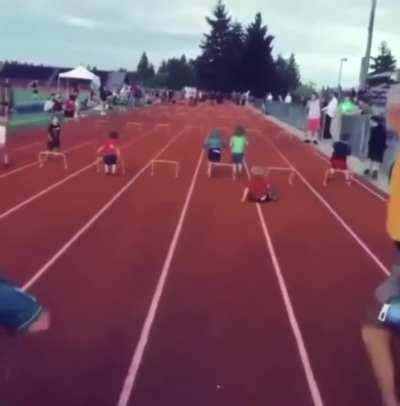 Look at a different kid each time