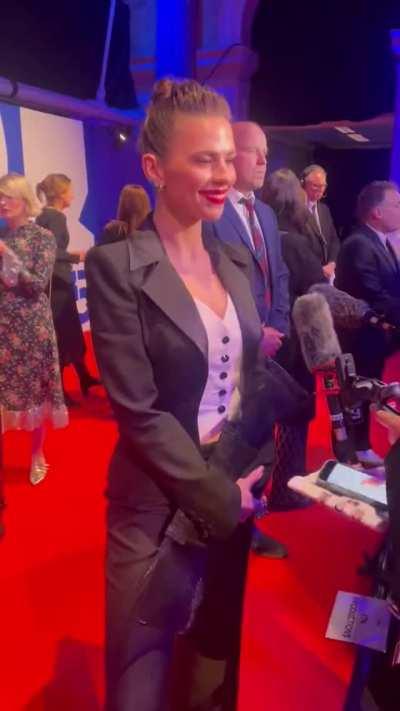 At the British independent film Festival tonight