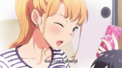 Nursing handjob (Ane wa Yanmama Junyuuchuu)