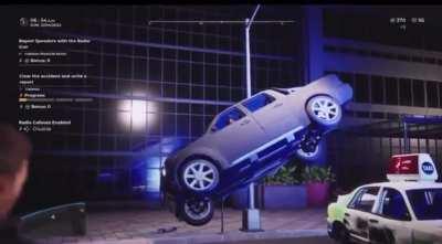 [Police Simulator] What's that? Your taillights are fine? Well since you're refusing to cooperate I'm gonna have to take you to jail for--*yeet*--DRIVING UNDER THE INFLUENCE!