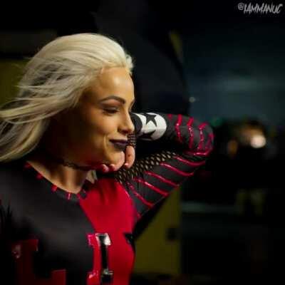 Liv Morgan Cute Pose ❤️🖤