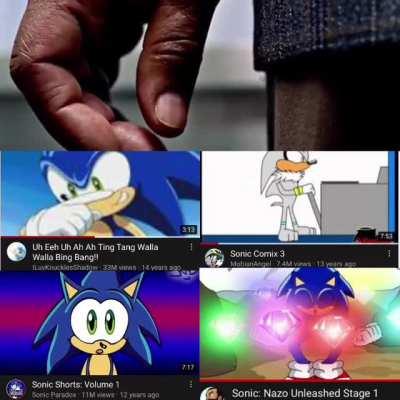 the memories of a 2000s sonic fan (OC)