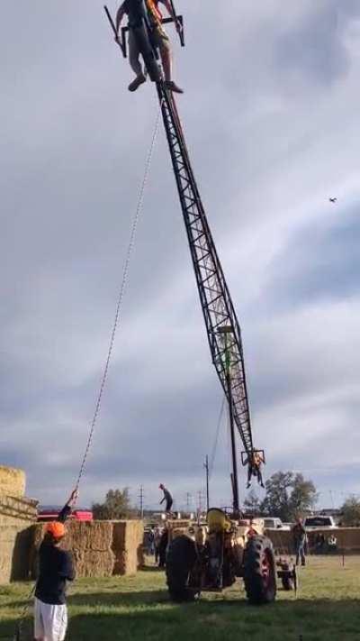 Redneck Teeter-totter