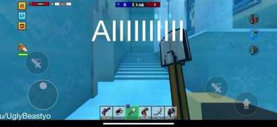 rick astley plays pixel gun 3d