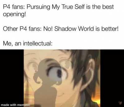 Opening by RiceTopaz (P4 spoilers)