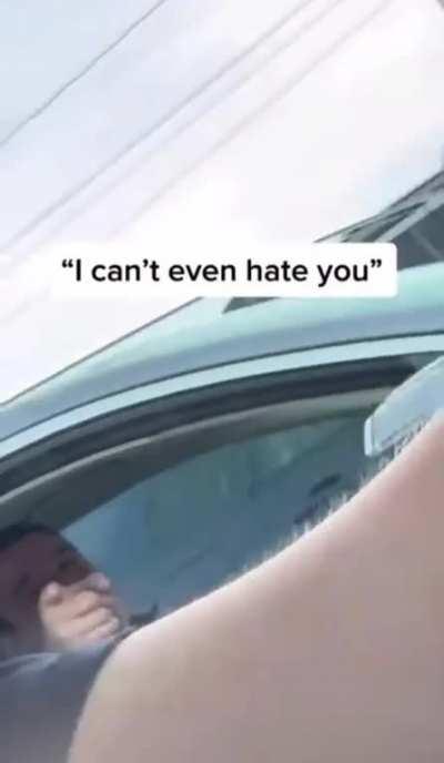 Roll down window prank.