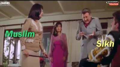 PLAY WITH SOUND😂 Muzlims Sikhs brotherhood explained 🤦🏻&zwj;♀️