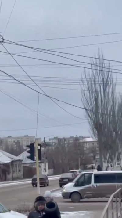 Ukrainian drone strike in Lysychansk. 29 December 2024