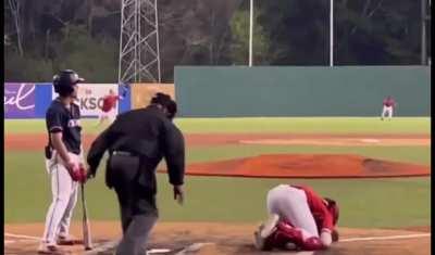 this pitch, for this batter, for the last out