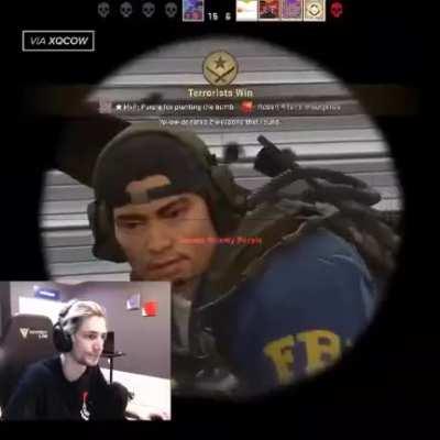 XQC GAMERGOD WITH SHROUD AIM.....