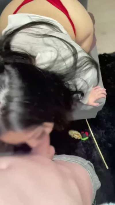 I love wrapping my lips around white cock