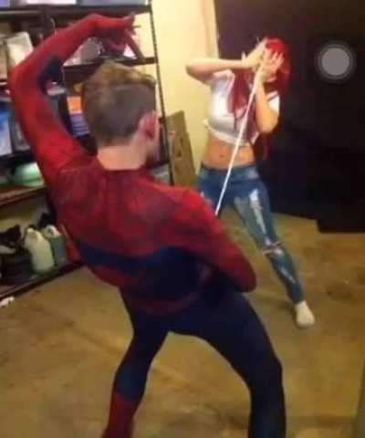 it's just spiderman 😁