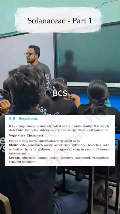 Best way to study morphology of flower 