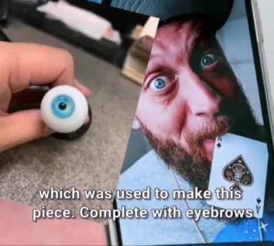 Realistic eye cube