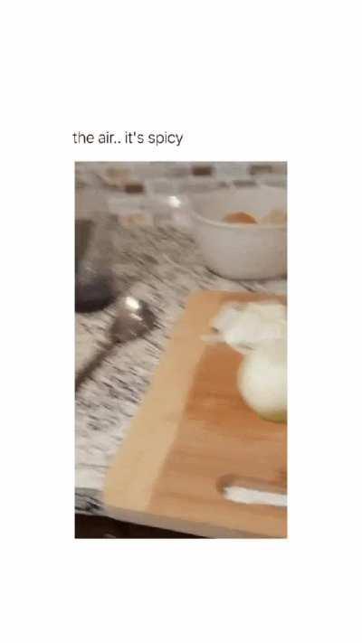 The air... it's spicy