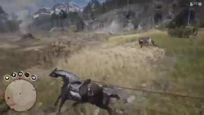 Now this is podracing [Red Dead Redemption 2]