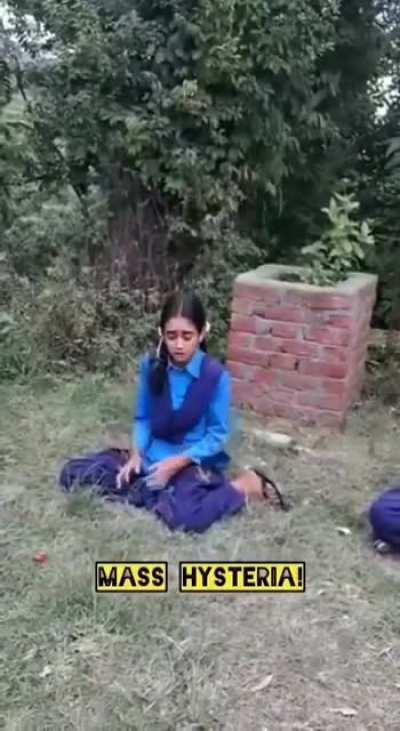 Student cry, Bang head, Mass Hysteria Engulfed govt school in Uttarakhand