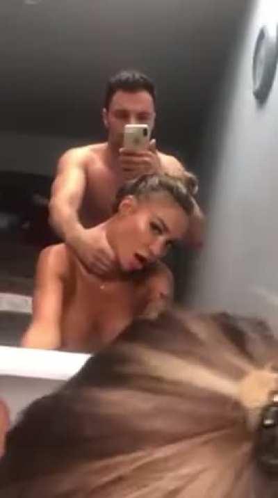 stretching me from behind