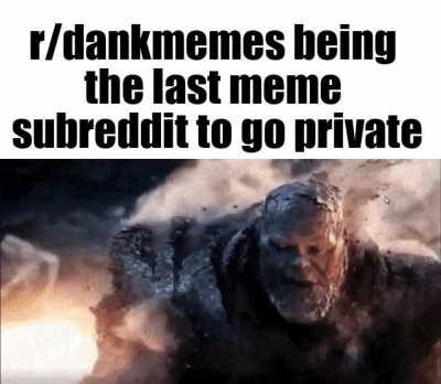 The polls have spoken, our time has come brothers. o7