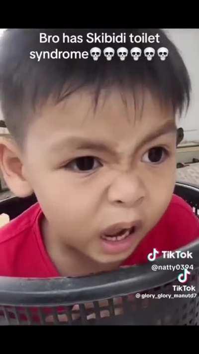 this kid think he skibidi toilet part 3