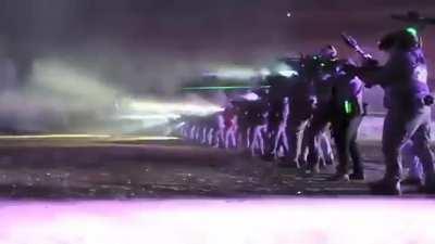 the gate opening in a random neighborhood in Texas