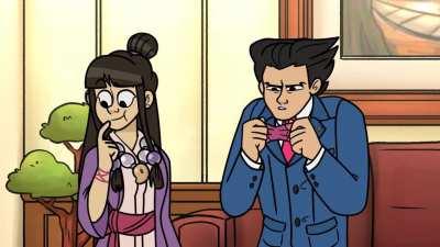 This is one of the dumbest things I've animated. [Spoiler for AA 1-4]