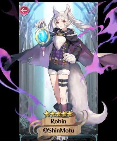 I animated Halloween Robin in Live2D! I'm back!