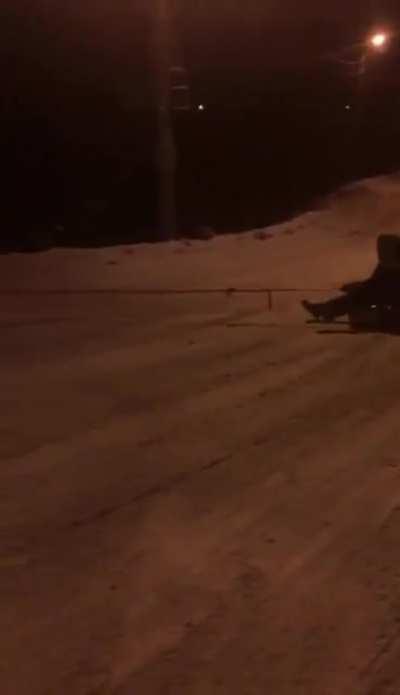 HMC HMVodka I’m sledding.