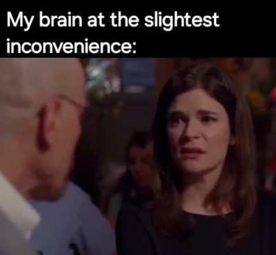 Real (My brain is just doing its job)