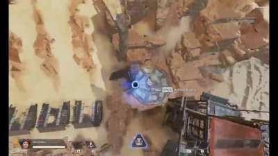 Found a bug with horizon's ultimate + jumpad while messing around in firing range