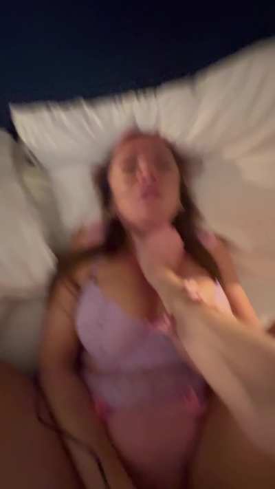 I’m a terrible actress so there’s no hiding how real this is