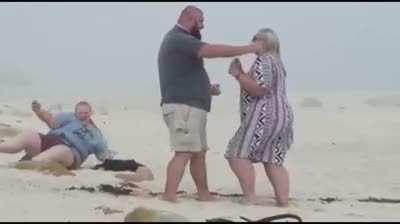 Es gracioso porque ella es gorda