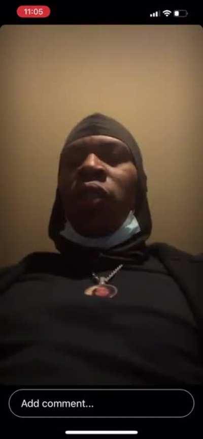 Ebk juvie said he gonna spit on gherbo kids and his girl😮