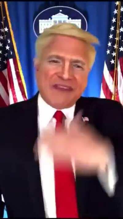 Trump tests tremendously negative, in terms of negativity, for Covid-19