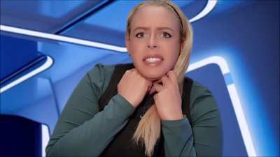 Shuttle Commander Disciplines You with Her FARTS! 