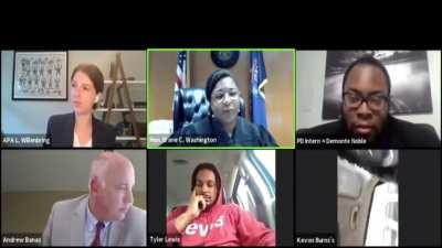 WGCW arriving to court meeting on a suspended license