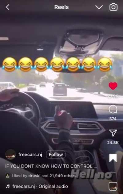 Cant even turn left properly