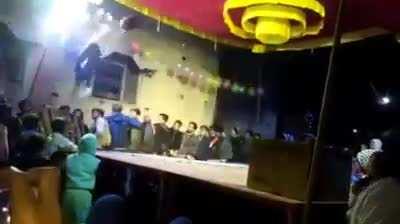 Trying to do a Bollywood backflip