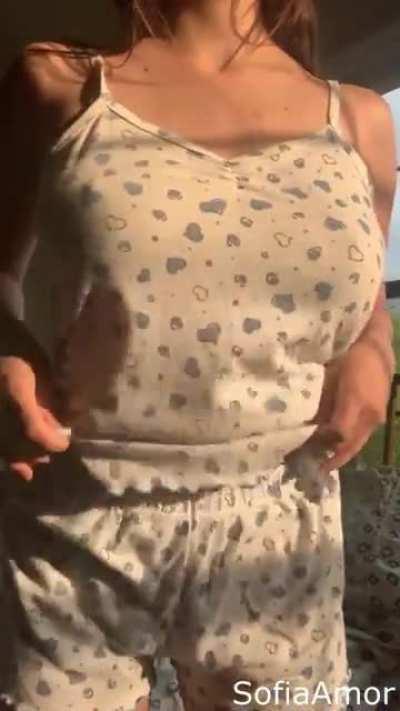 feeling cute today, someone come take these pj's off and fuck me, please? (OC)