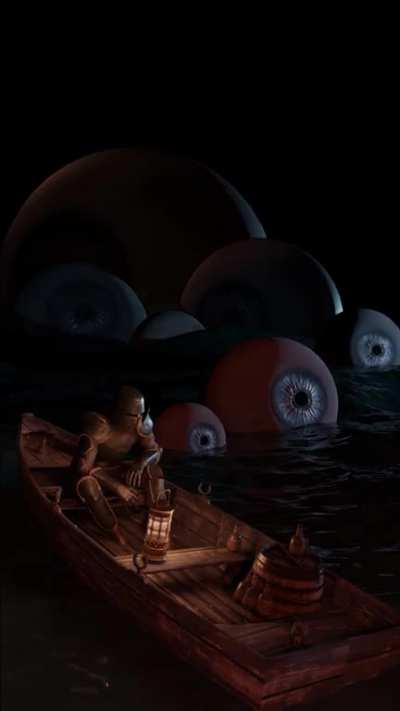 PEEK, Artwork by me, blender 3d