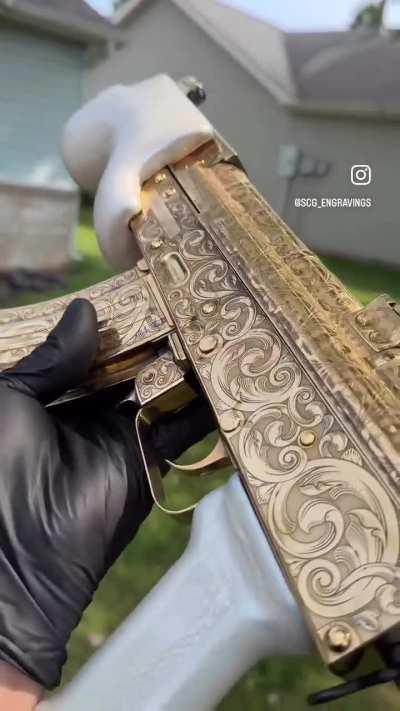 My first Draco engrave and first set of faux pearl furniture 👀