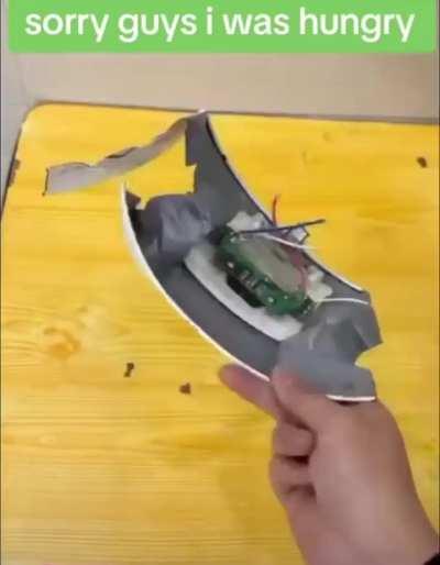 I think he was a bit hungry