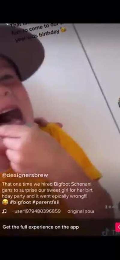 With Hiring Bigfoot to Entertain 6 Year Olds